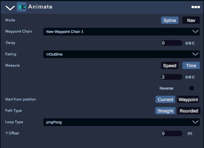 Conditions : animate