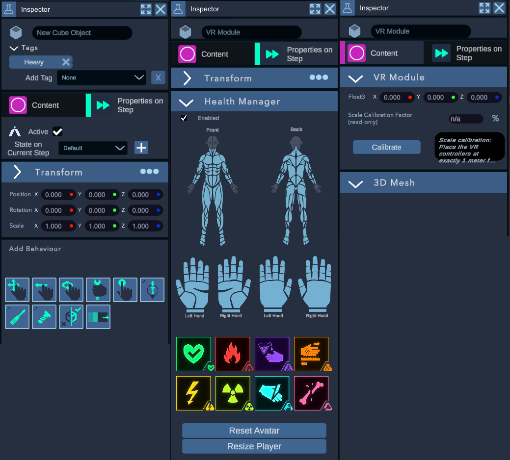 Inspector Panel Detailed