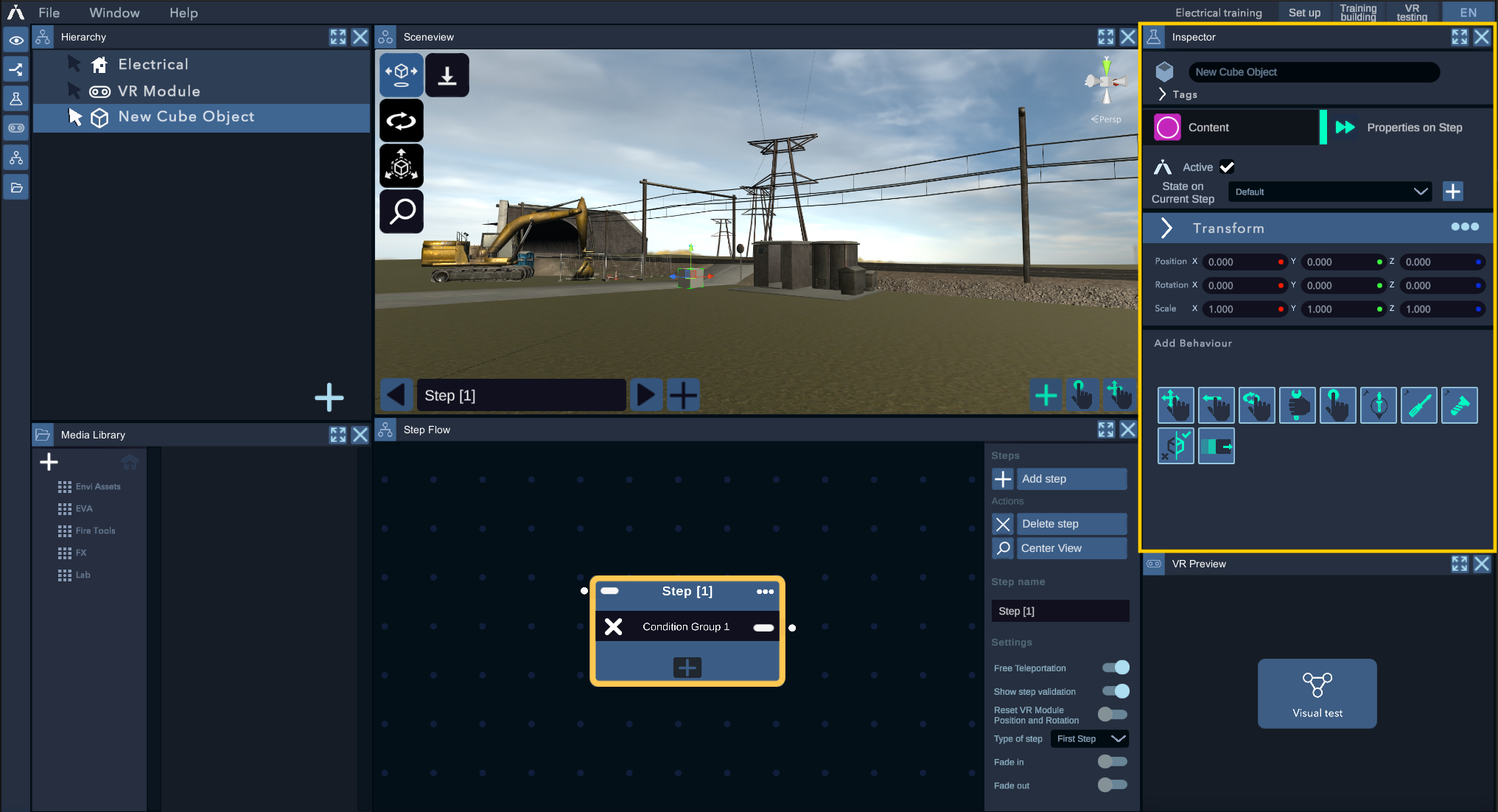 Inspector Panel Overview