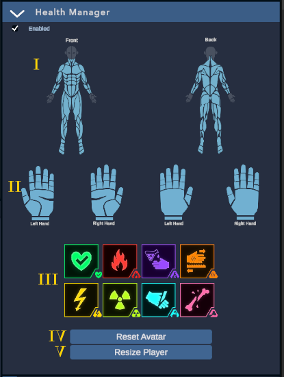 Avatar initialisatie functies